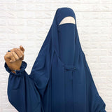 Crystal Blue Saudi Jilbab