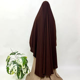 Brown Awrah Khimar