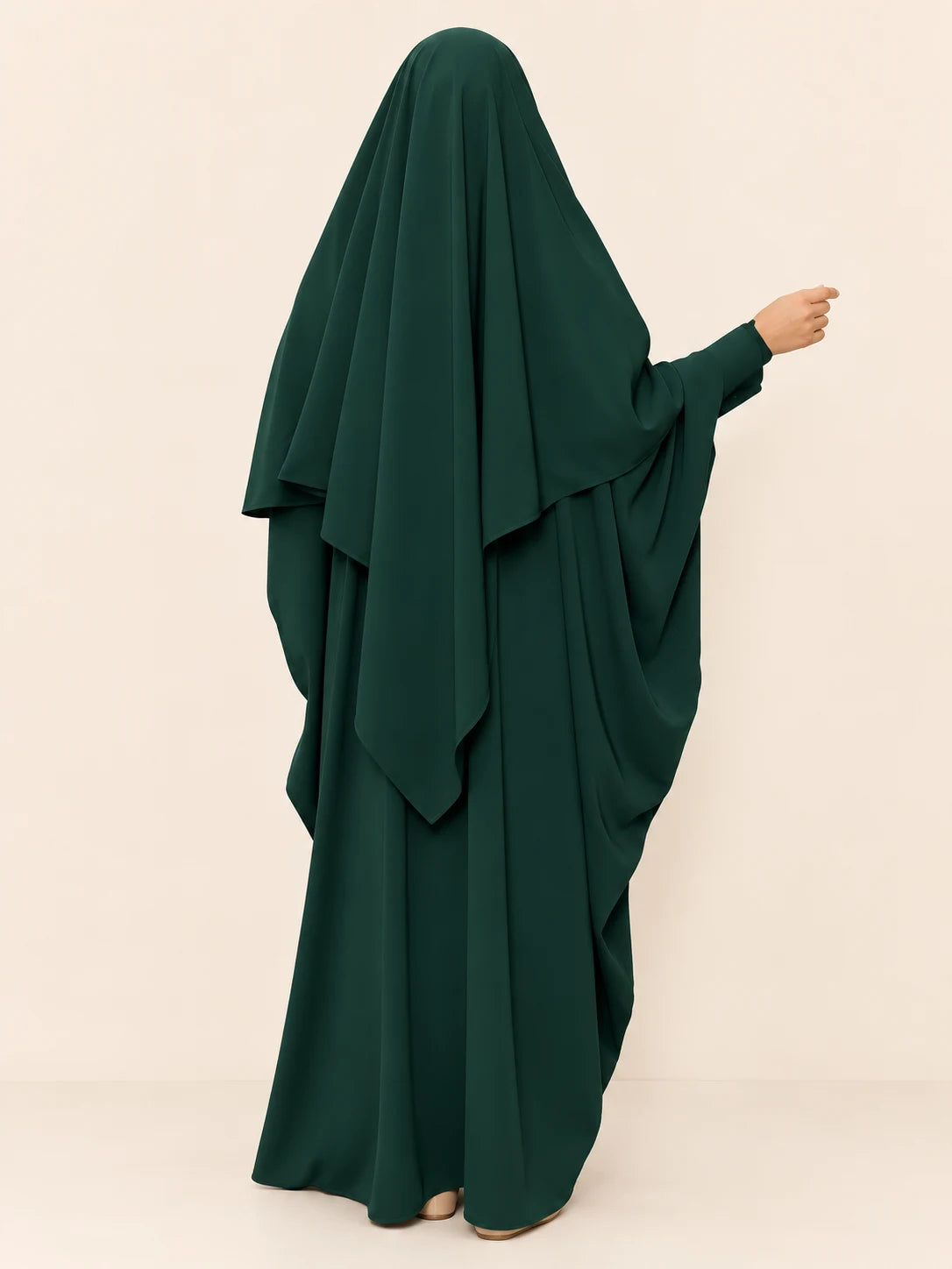 Kaftan Abaya Khimar Set