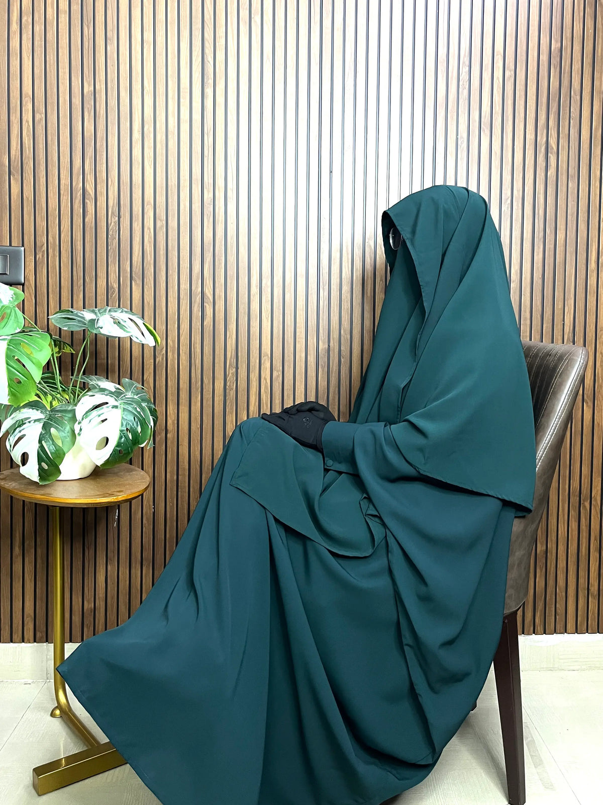 Kaftan Abaya Khimar Set