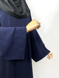 Basic A-Line Abaya With Broad Sleeves