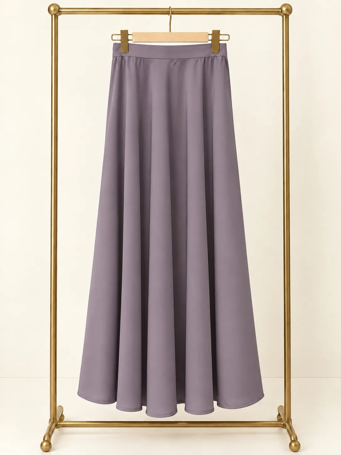 Lavender Aura Co-Ord Set With Skirt