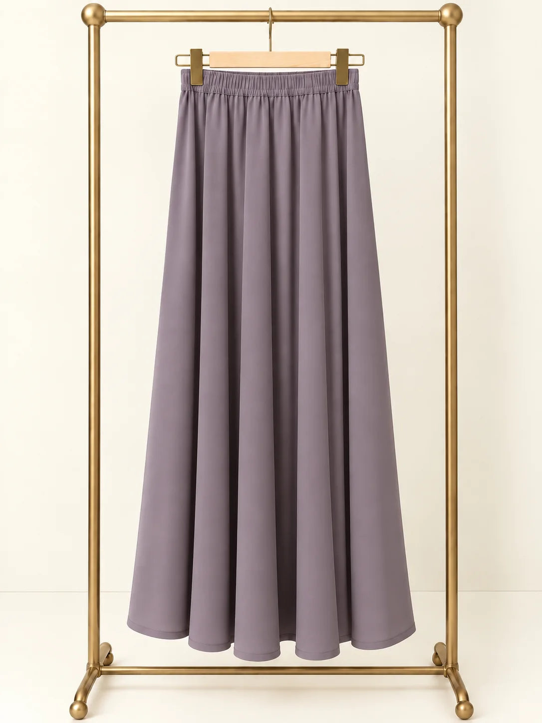 Lavender Aura Co-Ord Set With Skirt