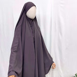 Lavender Awrah Khimar