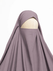Lavender Awrah Khimar