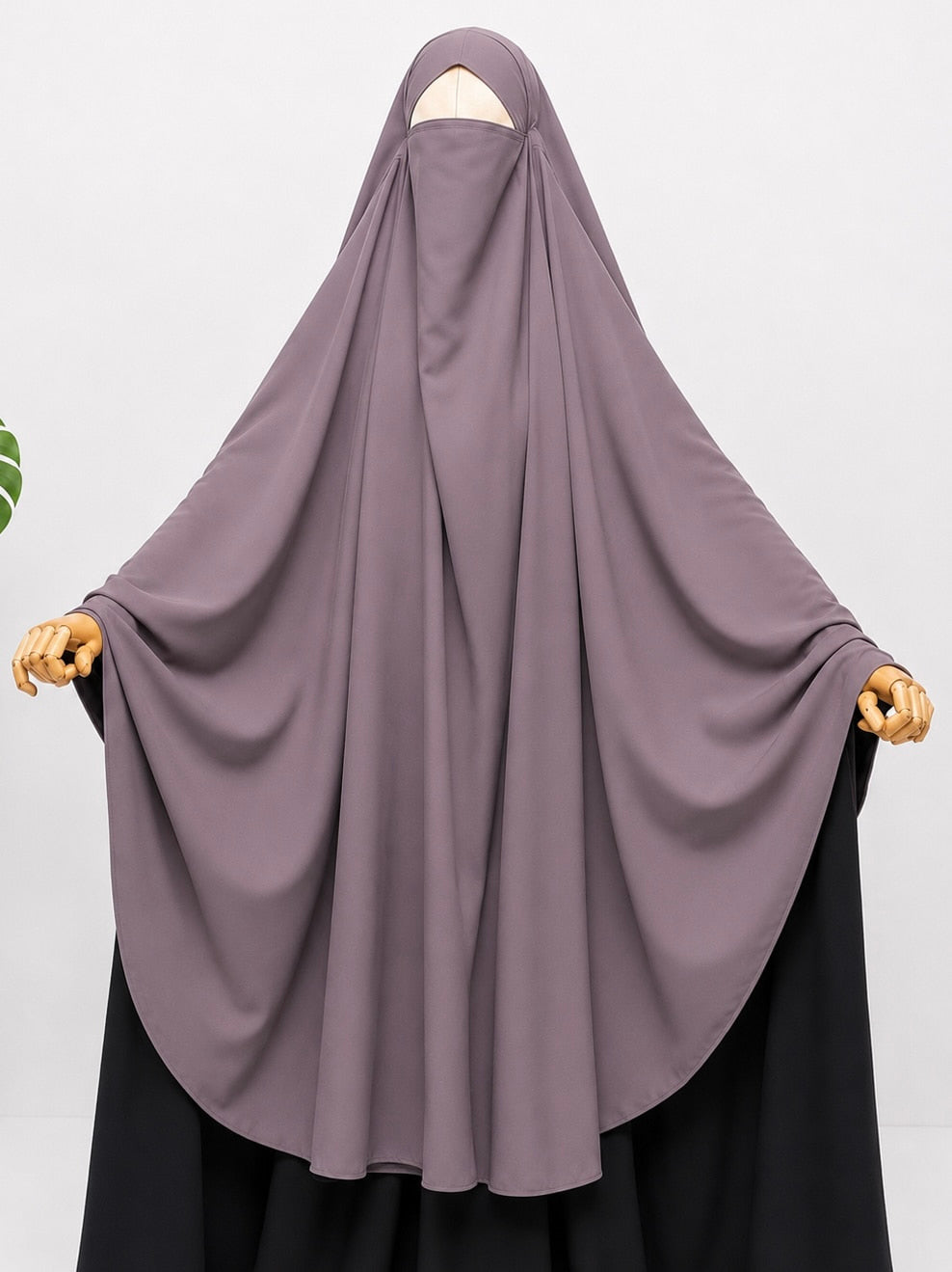 Lavender Awrah Khimar
