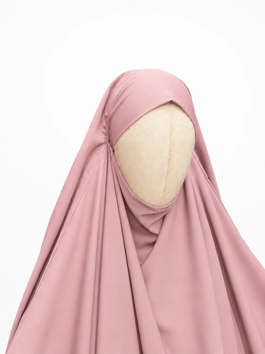 Pastel Pink Awrah Khimar