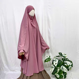 Pastel Pink Awrah Khimar