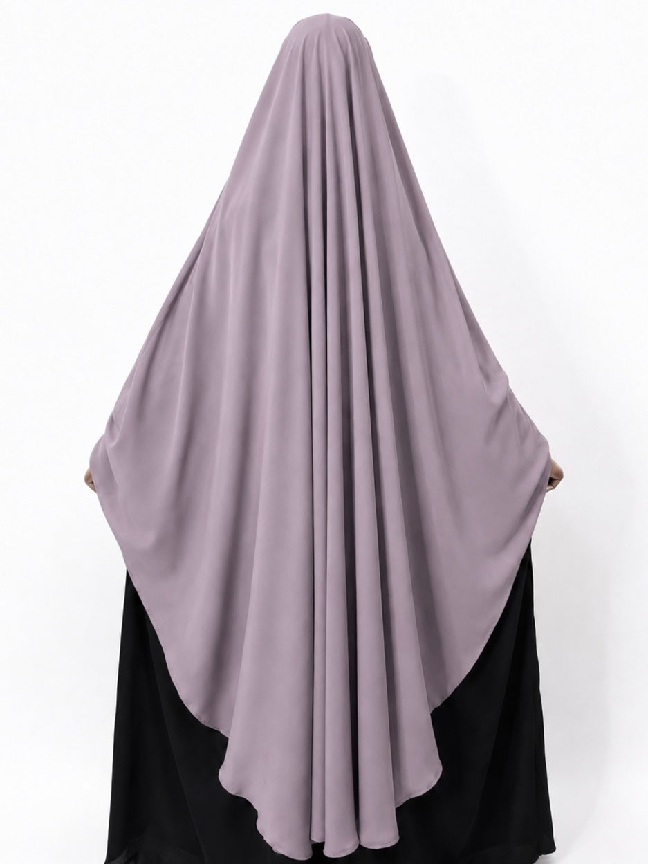 Lavender Awrah Khimar