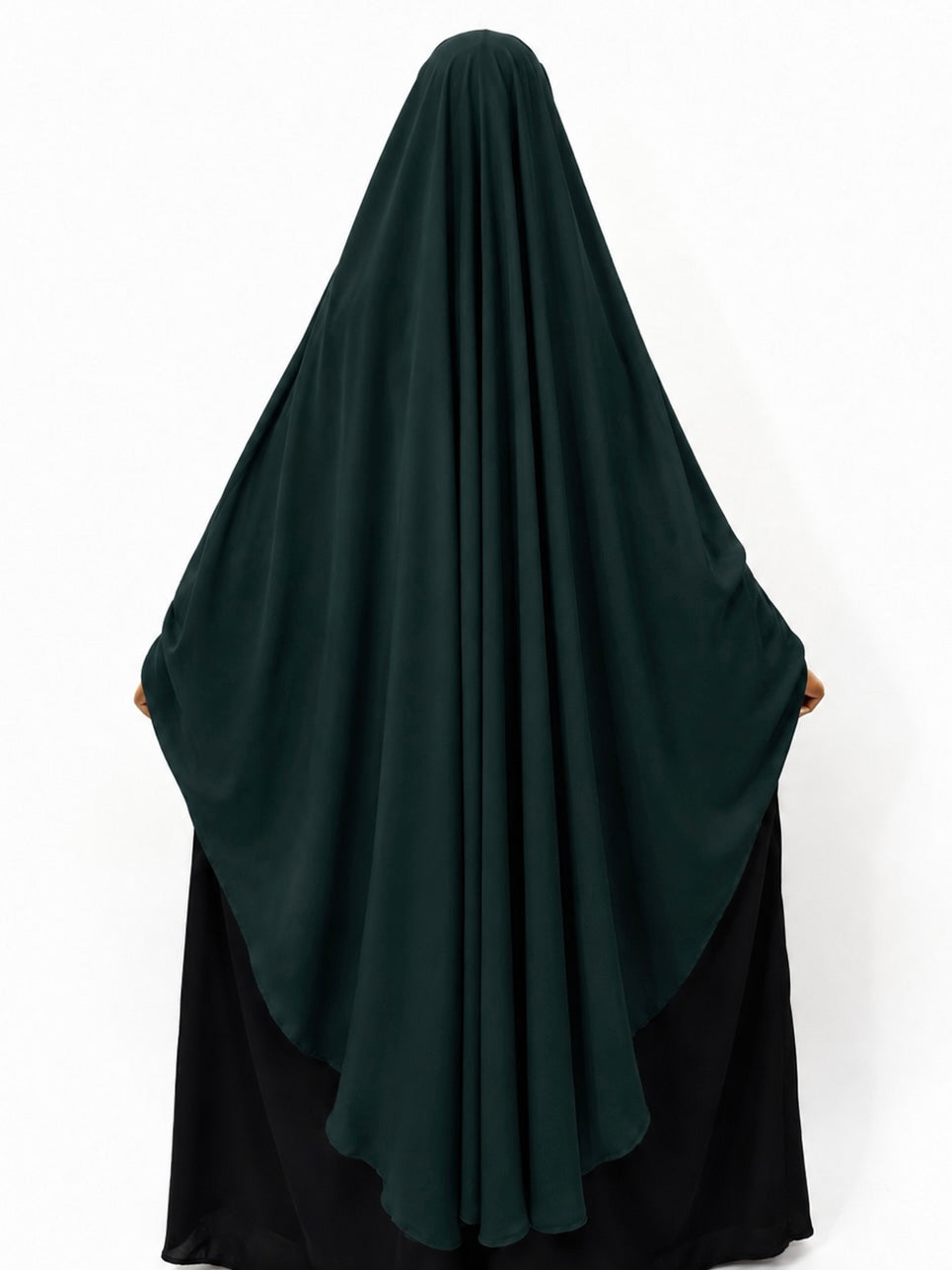 Hunter Green Awrah Khimar