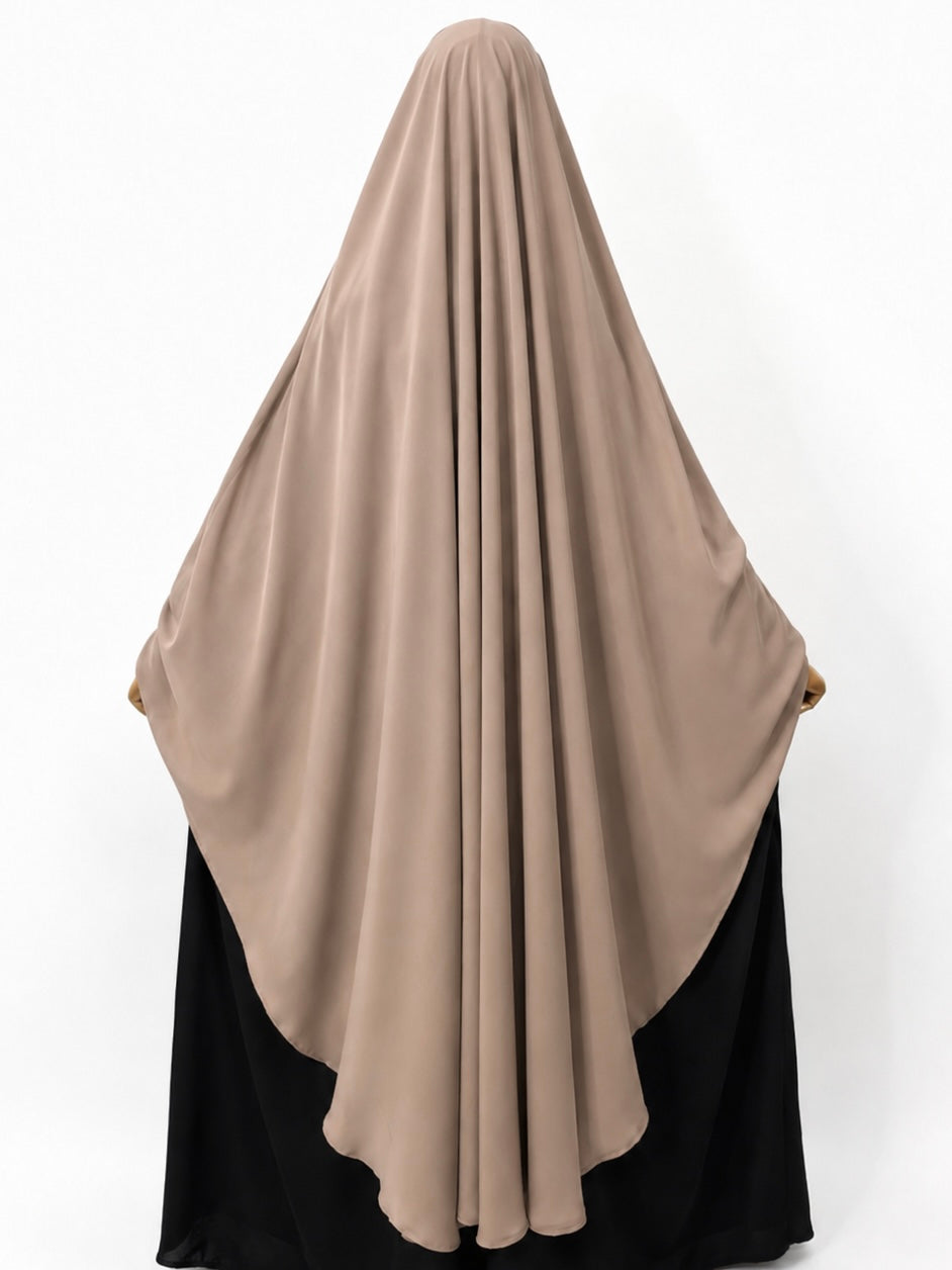 Beige Awrah Khimar