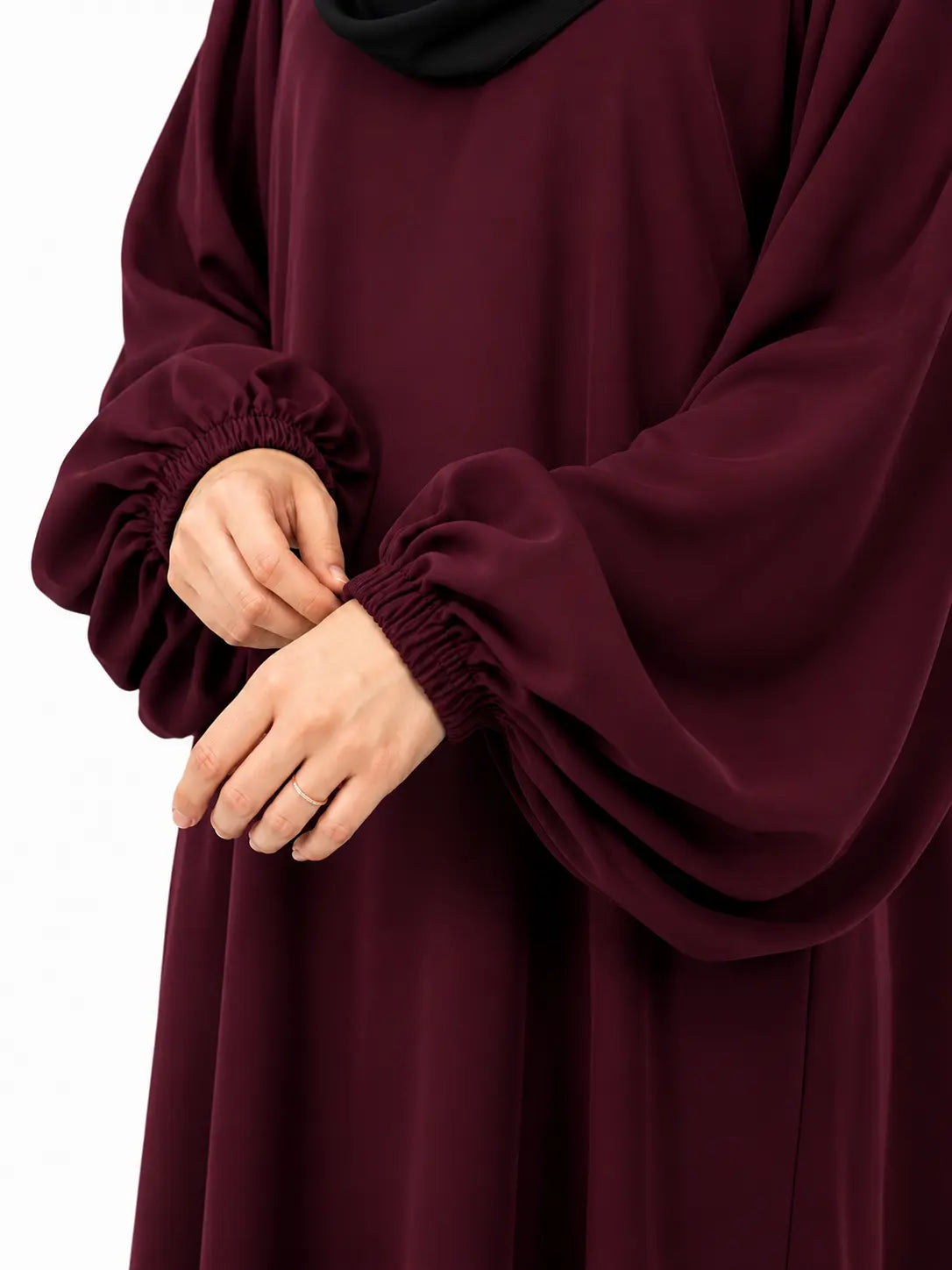 Basic Abaya With Baggy Sleeves