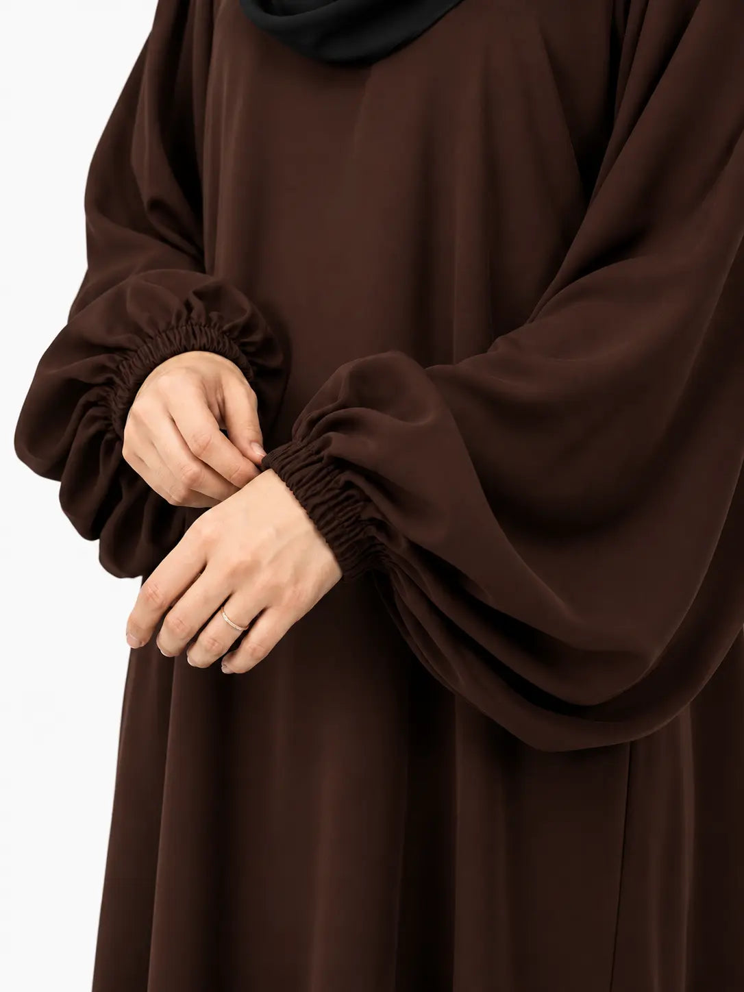 Basic Abaya With Baggy Sleeves