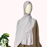 Bamboo Jersey Hijab