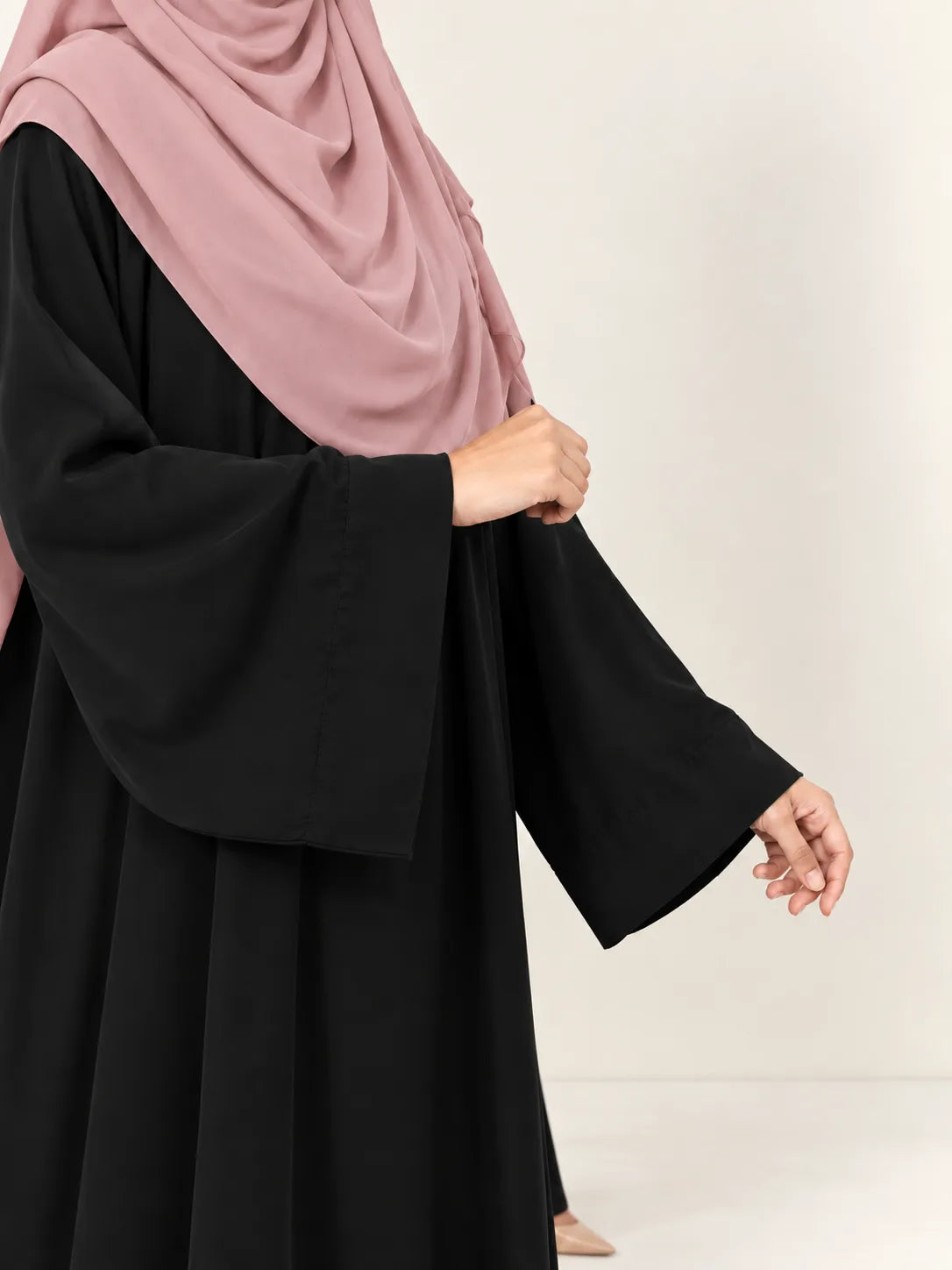 Basic Abaya With Broad Sleeves