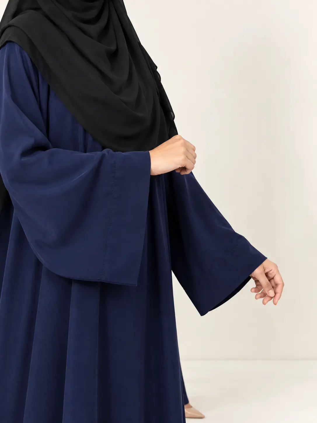 Basic Abaya With Broad Sleeves