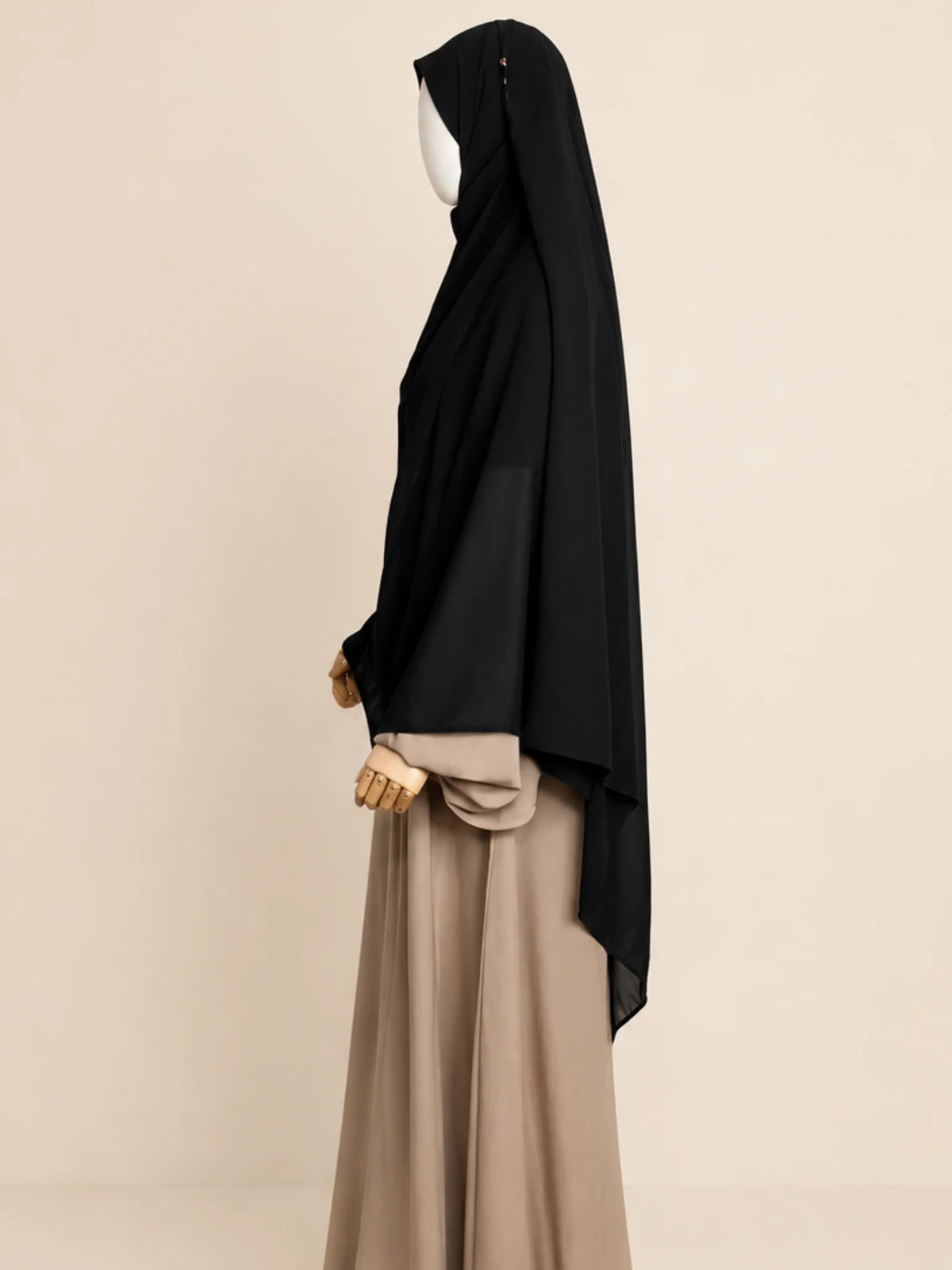 Black Big Size Dupatta