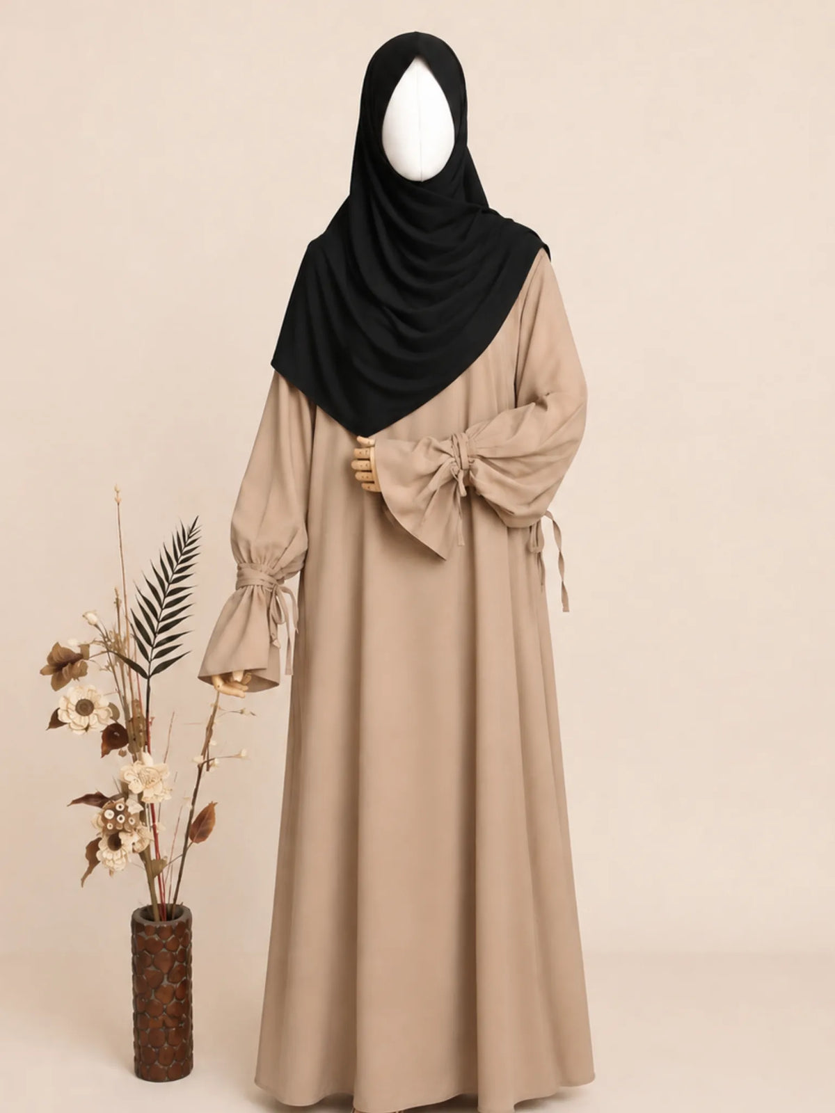 Taupe Abaya