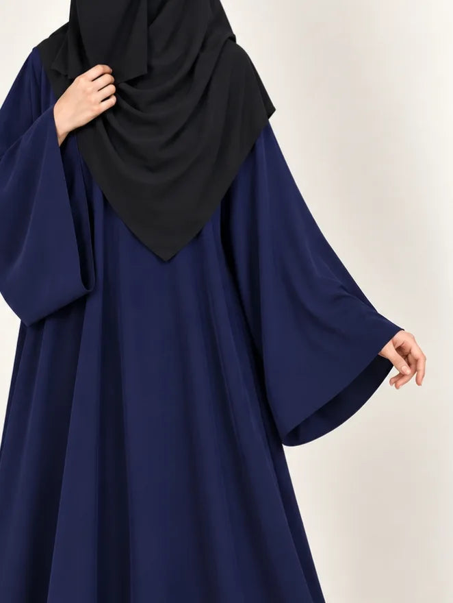 Basic Abaya With Broad Sleeves