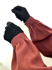 Basic Abaya With Elastic Sleeves