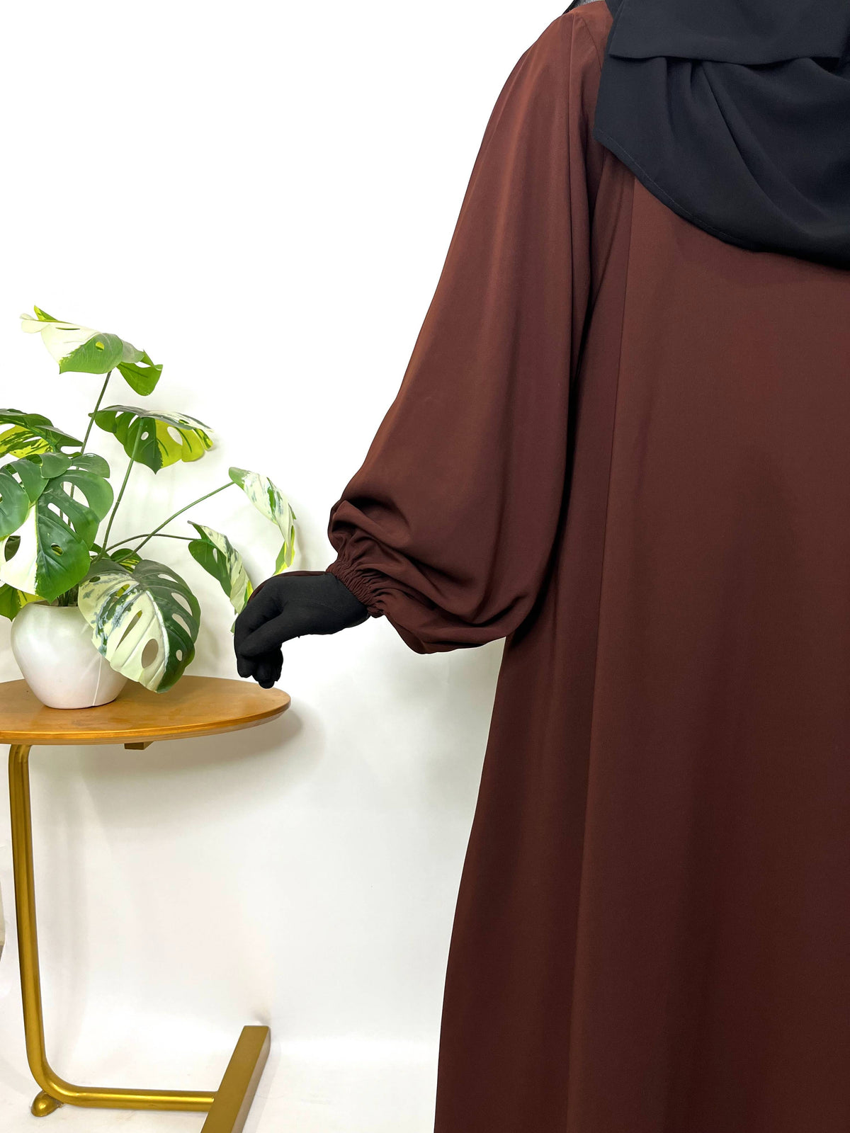 Basic Abaya With Baggy Sleeves