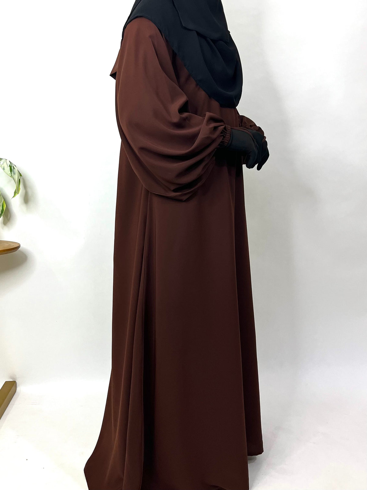 Basic Abaya With Baggy Sleeves