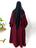 Basic Abaya With Baggy Sleeves
