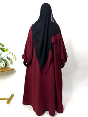 Basic Abaya With Baggy Sleeves