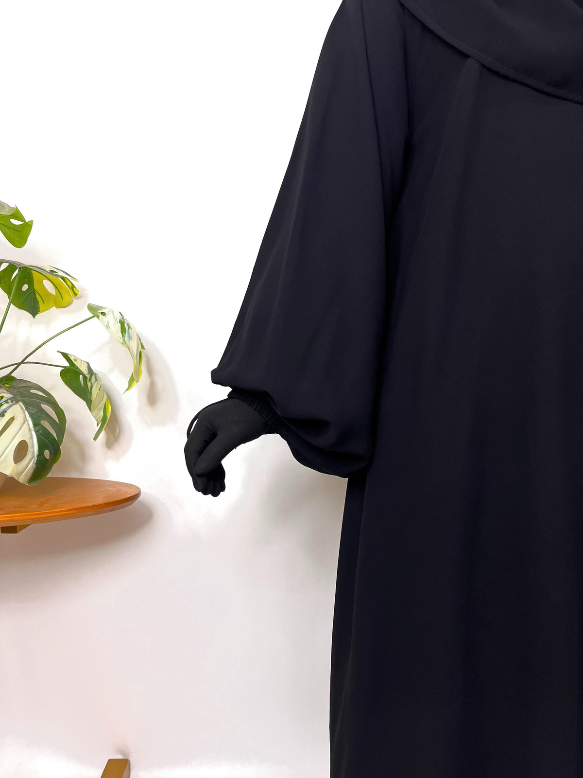 Basic Abaya With Baggy Sleeves