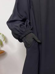Basic Abaya With Baggy Sleeves
