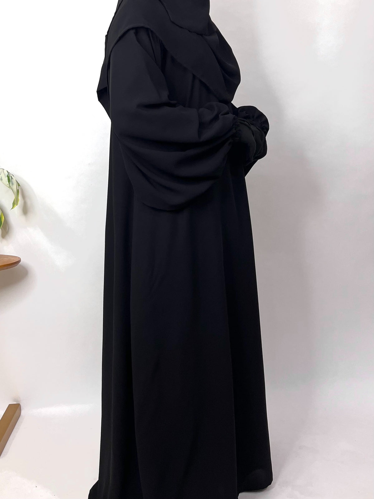 Basic Abaya With Baggy Sleeves