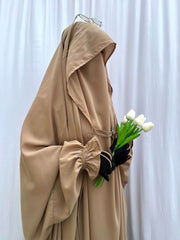 Beige Saudi Jilbab