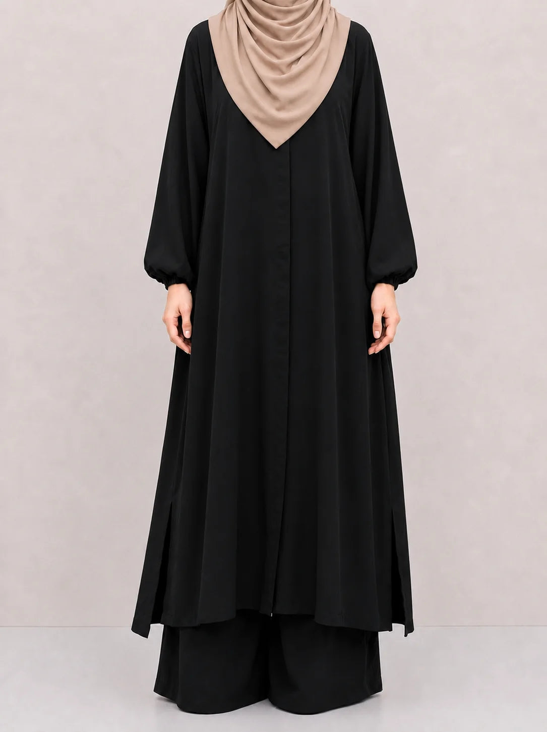 Black Zara Long Co-Ord Set