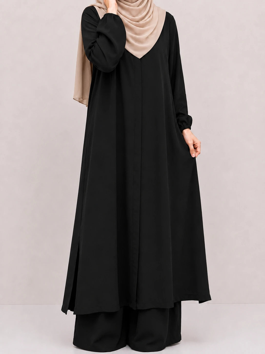 Black Zara Long Co-Ord Set
