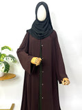 Front Open Basic Abaya