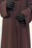 Front Open Basic Abaya