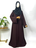 Front Open Basic Abaya
