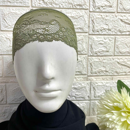 Lace Tie Cap