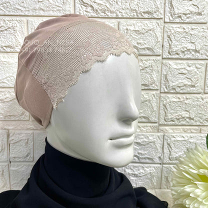 Lace Tie Cap