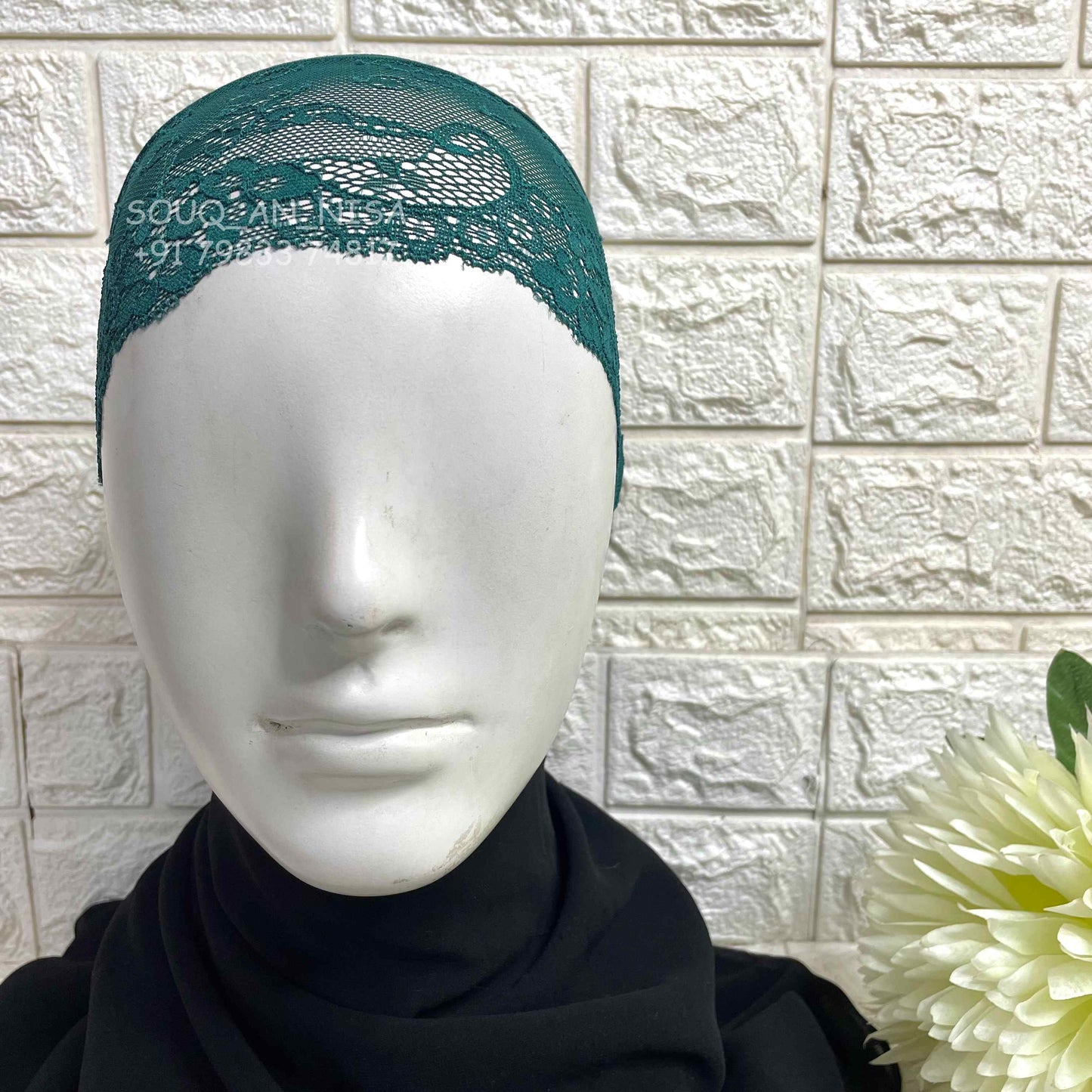 Lace Tie Cap