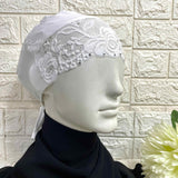 Lace Tie Cap
