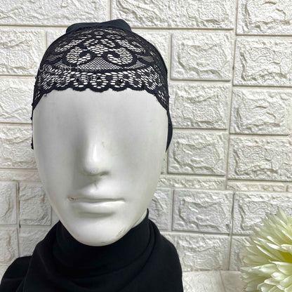 Lace Tie Cap