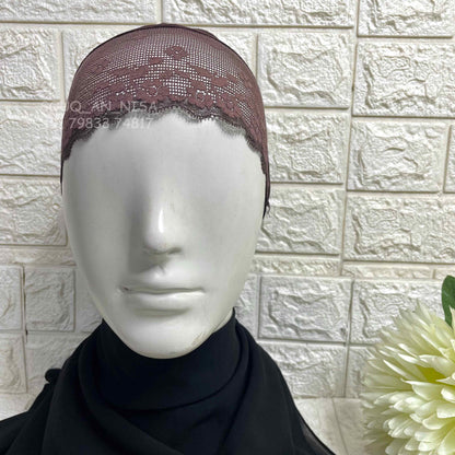 Lace Tie Cap