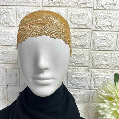 Lace Tie Cap