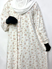 Cotton Front Open Abaya