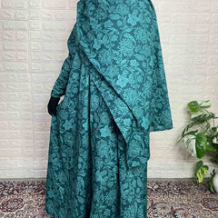 Straight Abaya With Attached Hijab