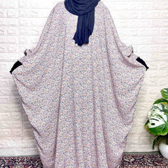 Kaftan Abaya With Smocking Sleeves