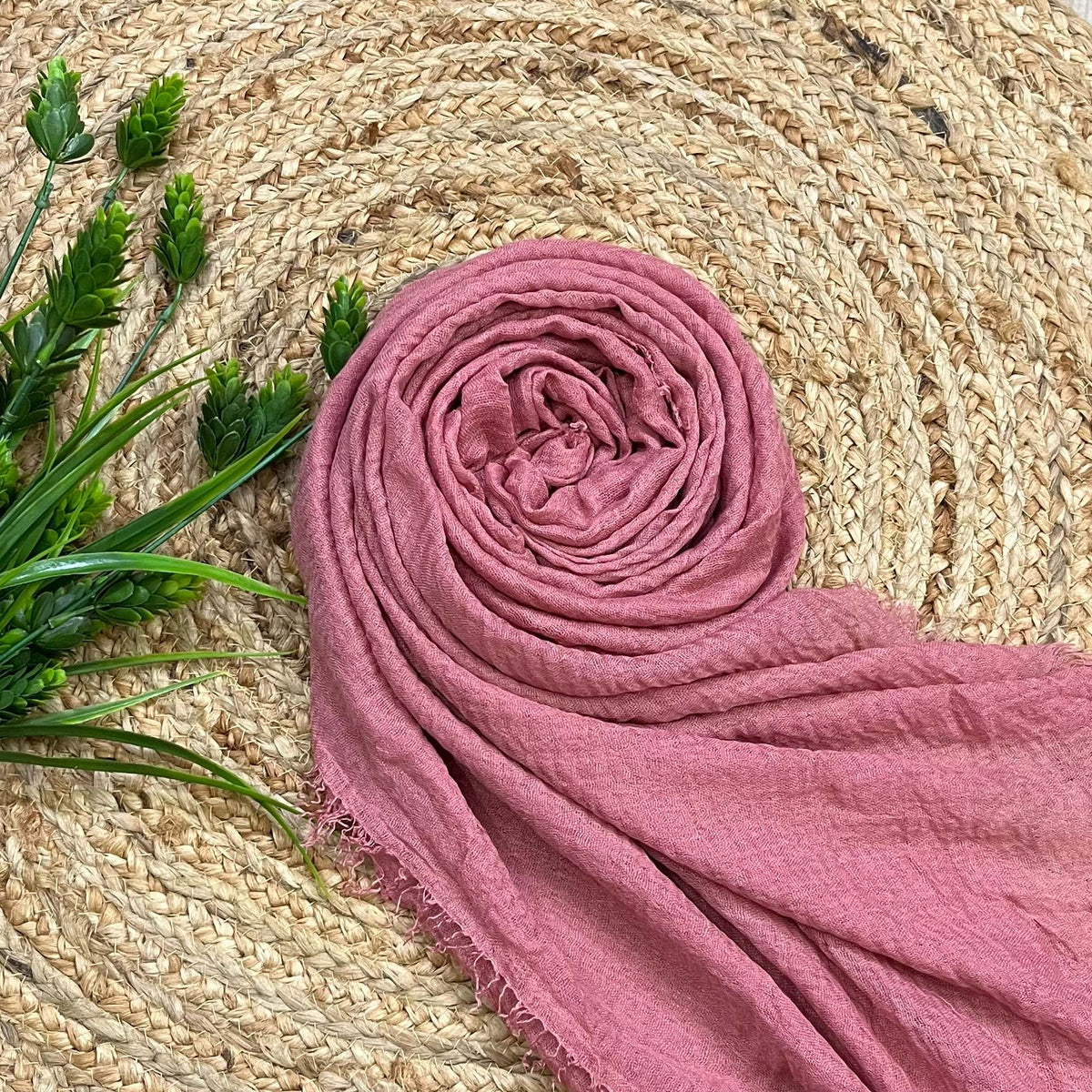 Crinkled Cotton Hijab