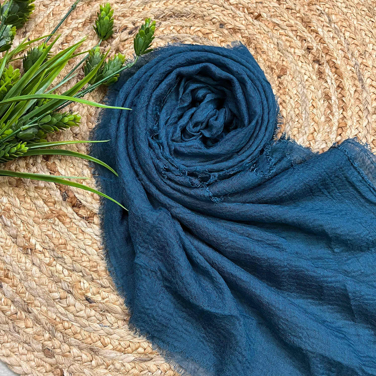 Crinkled Cotton Hijab