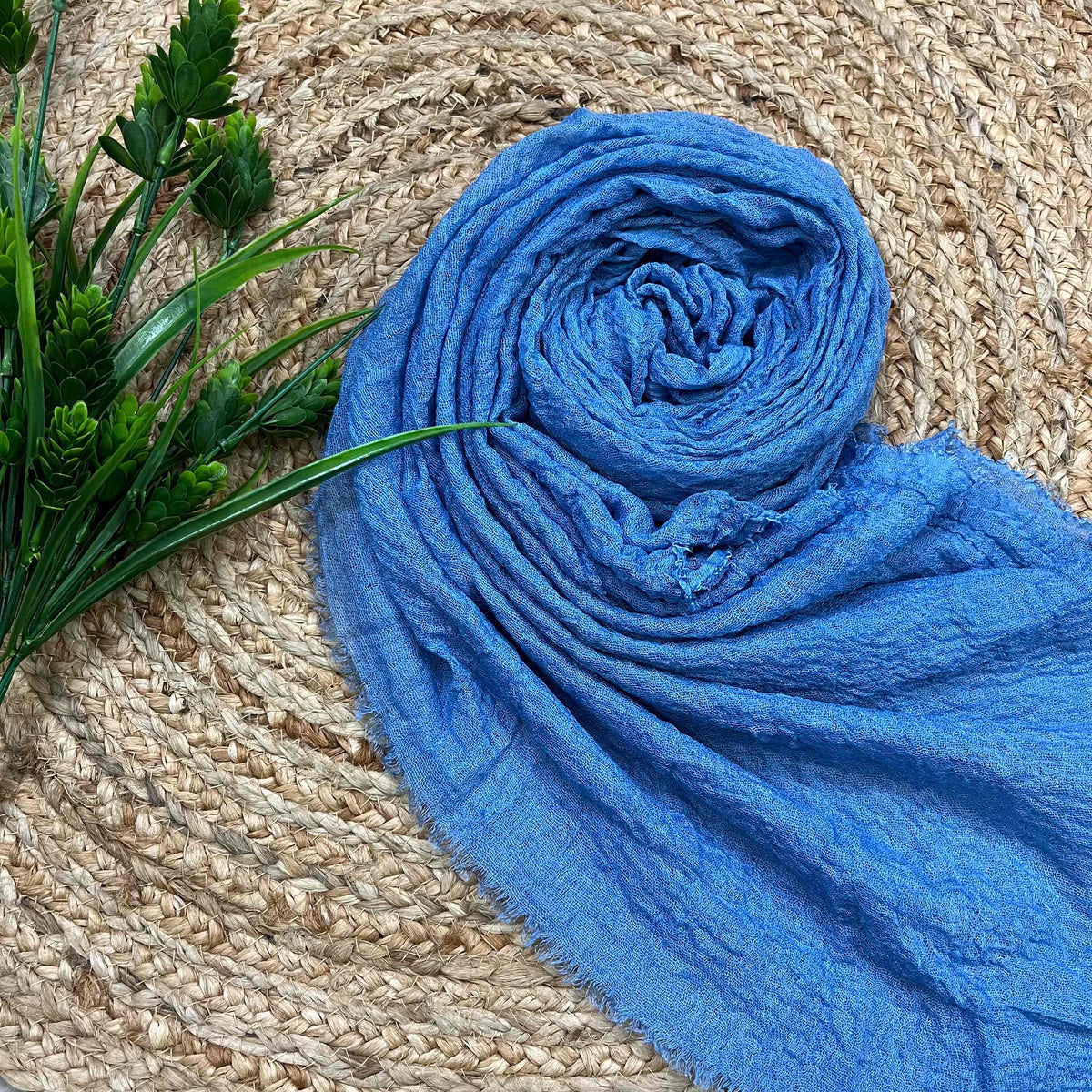 Crinkled Cotton Hijab